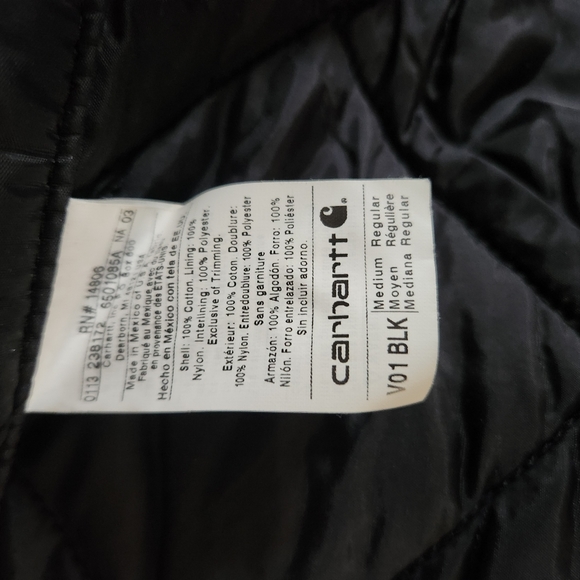 Carhartt Black Vest - Picture 4 of 4